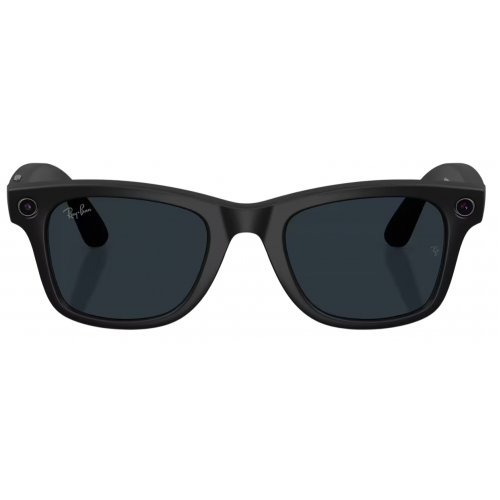 Умные очки Ray-Ban Meta* Wayfarer Gen 2 Matte Black, Фотохромные линзы Clear to Grey Transitions (RW4012), размер L